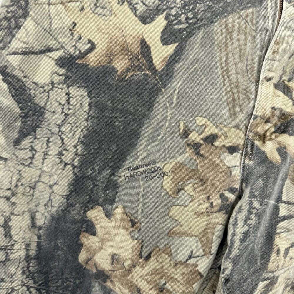Vintage Realtree Camo Pants Men's 35x27 Green Hardwoods Straight hunting 90s - Picture 5 of 10